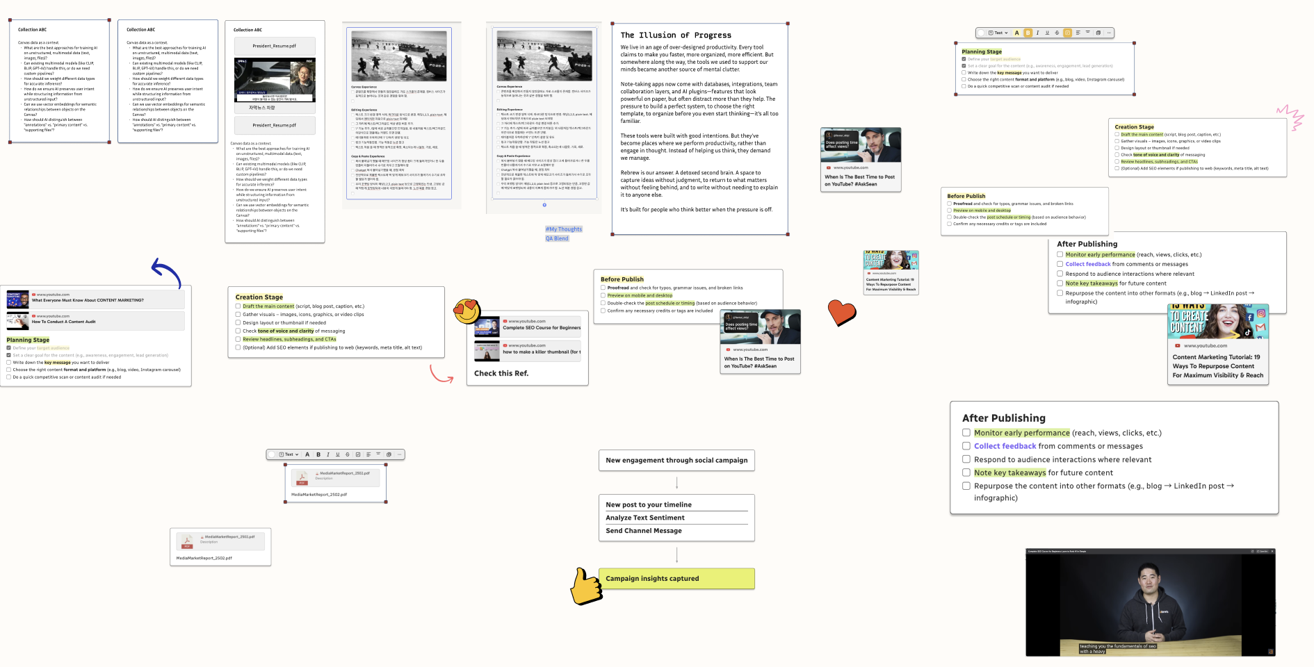 Realtime collaboration asset