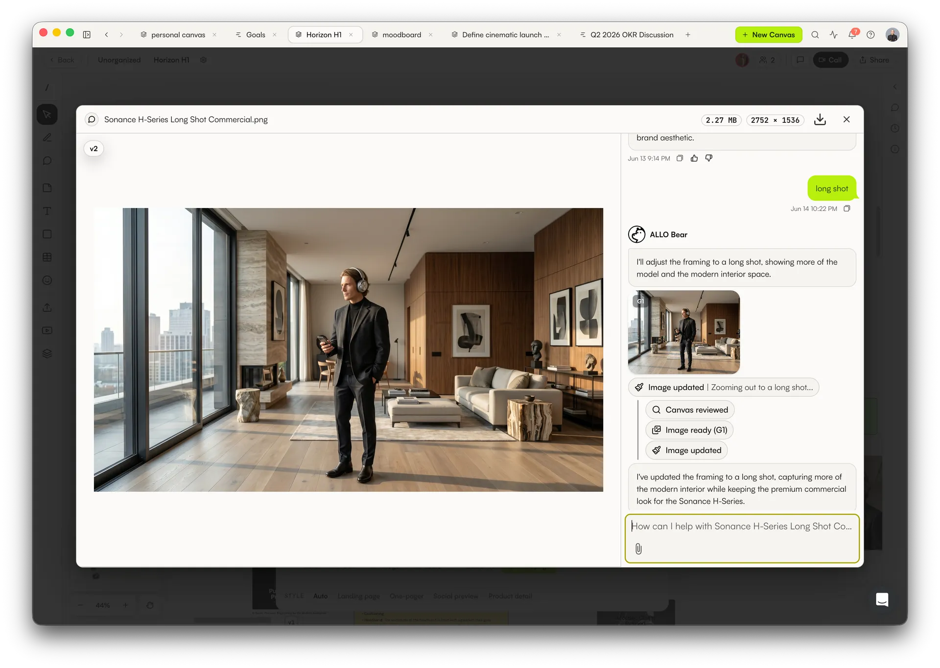 AI image version update from Object Chat