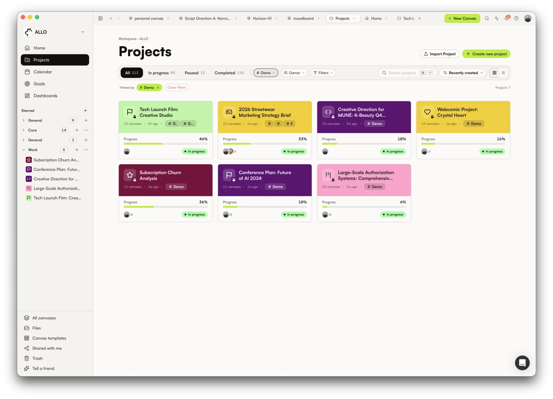 Project home