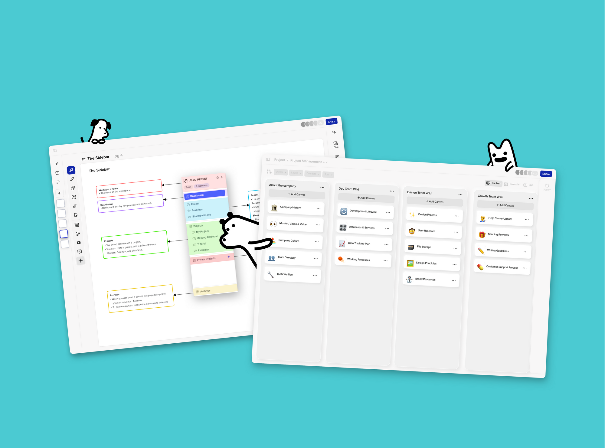 Allo as an onboarding tool