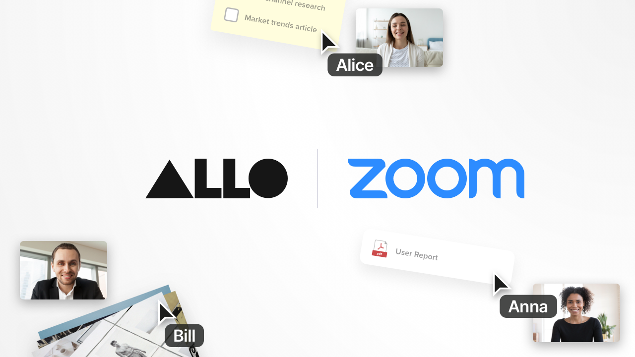 Announcing Allo for Zoom: Unlock your collaboration superpowers